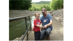 Youngest Angler To Catch A Rock Bass With Assistance